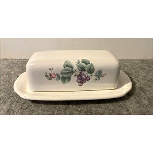 Vintage Phaltzgraff Butter Dish With Lid  # 2011